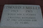 BM Memorial to Edward Miller